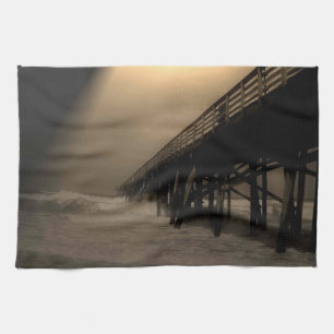 Flagler Beach Pier Kökshandduk
