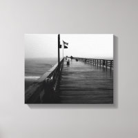 Flagler Beach Pier Photo Kanvastryck
