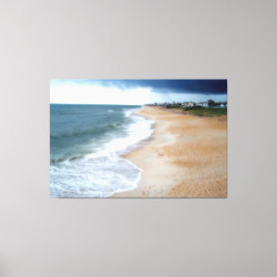 Flagler Beach Shoreline-målning Canvastryck
