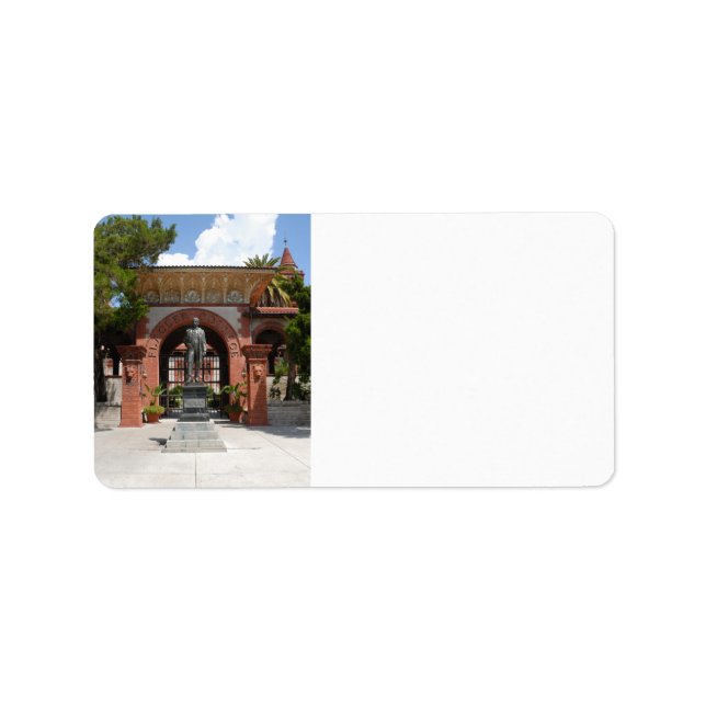 Flagler College Adressetikett (Framsidan)