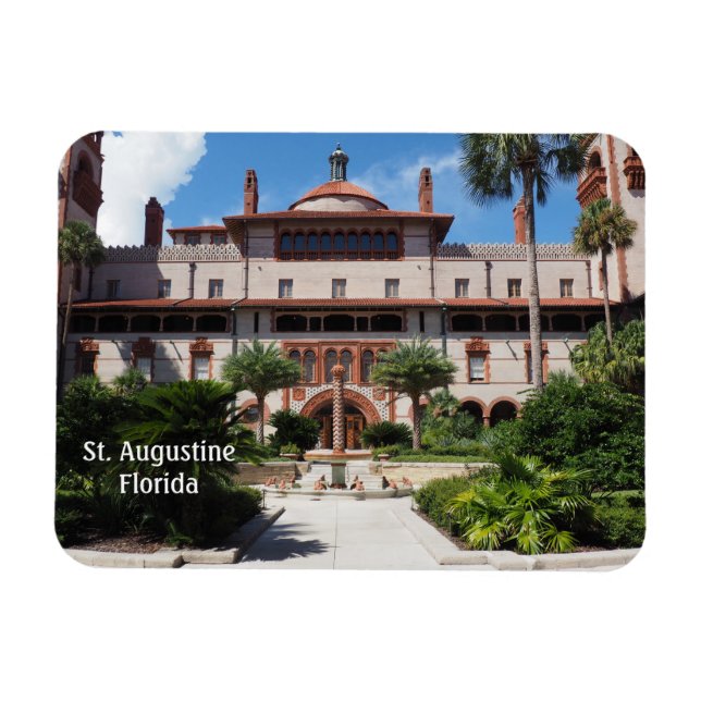 Flagler College i St. Augustine Florida Magnet (Horisontell)