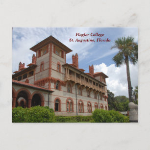 Flagler College St. Augustine, Florida Helg Vykort
