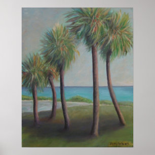 FLAGLER-STRANDHANDFLATAN POSTER