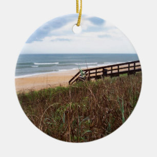Flagler strandWalkway Julgransprydnad Keramik