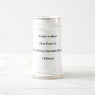 Flagon av meaden sejdel