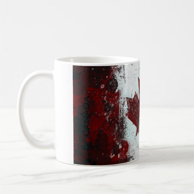Flags: Canada Kaffemugg (Vänster)