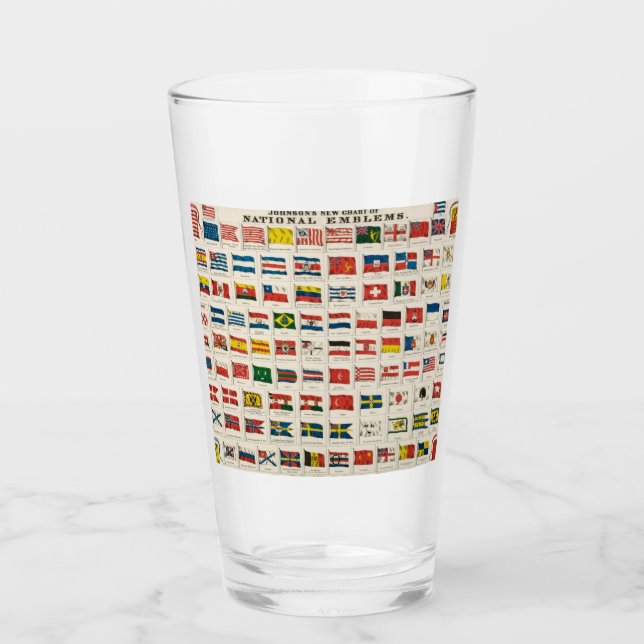 Flags of the world glaskopp (Framsida)