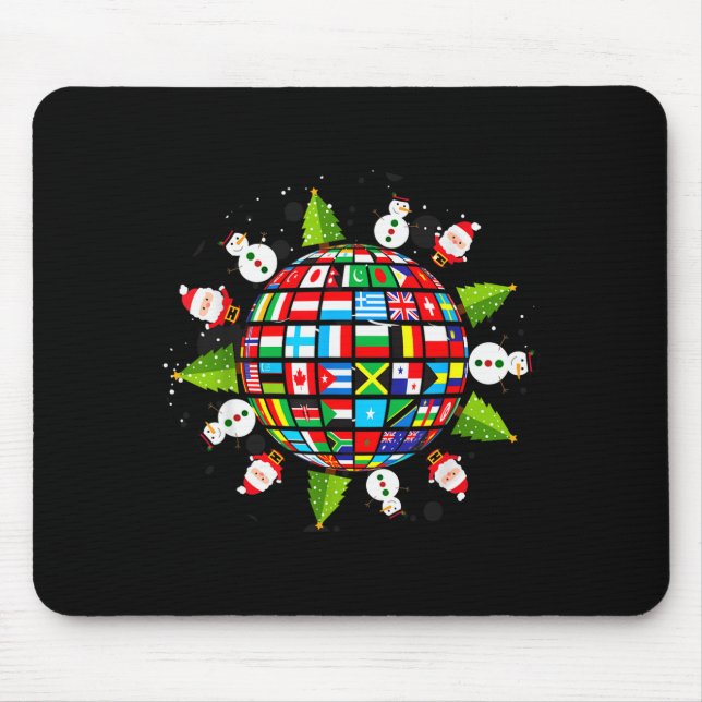 Flags Of The World, Xmas Around The Globe  Musmatta (Framsidan)