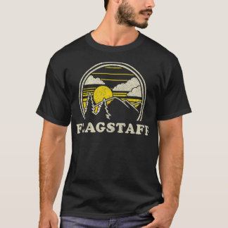 Flagstaff Arizona AZ Vintage Hiking Mountains Tee