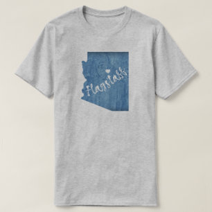 Flagstaff Arizona trästruktur T Shirt