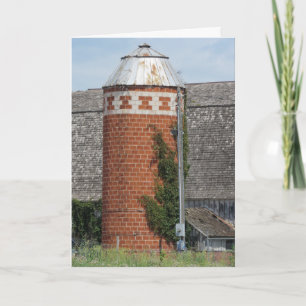 “Flagstaff Silo” Födelsedagskort Kort