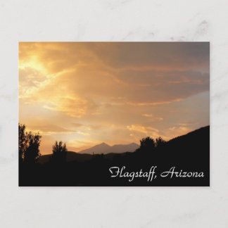Flagstaff Sunset Vykort