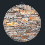 Flagstone | Natursten mönster | tegel Darttavla<br><div class="desc">En flaggstensformad neutralt med flera färgader.</div>
