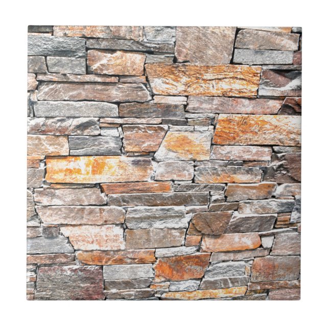 Flagstone | Natursten mönster | tegel Kakelplatta (Framsidan)