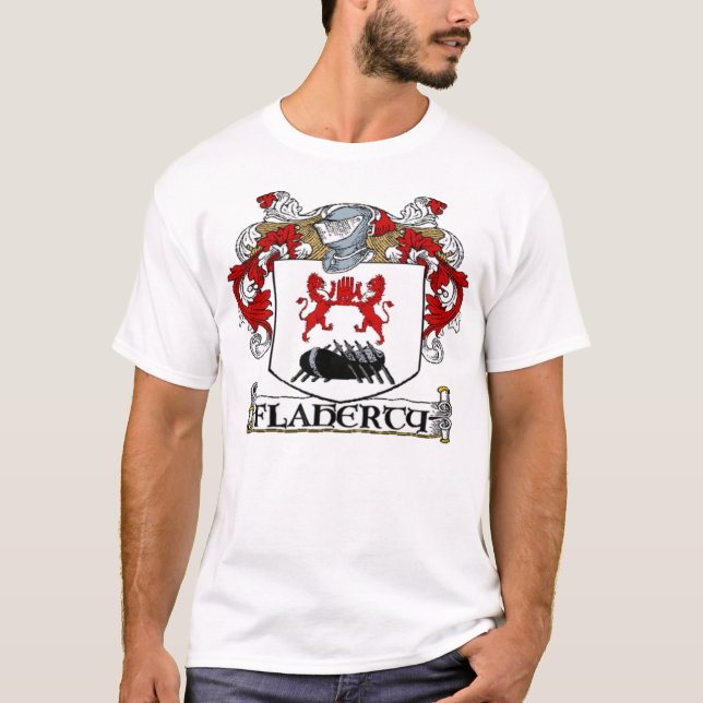 Flaherty vapensköld t shirt (Framsida)