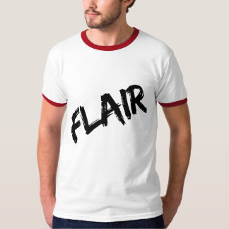 FLAIR Tryckt Herr Bas Ring T Shirt