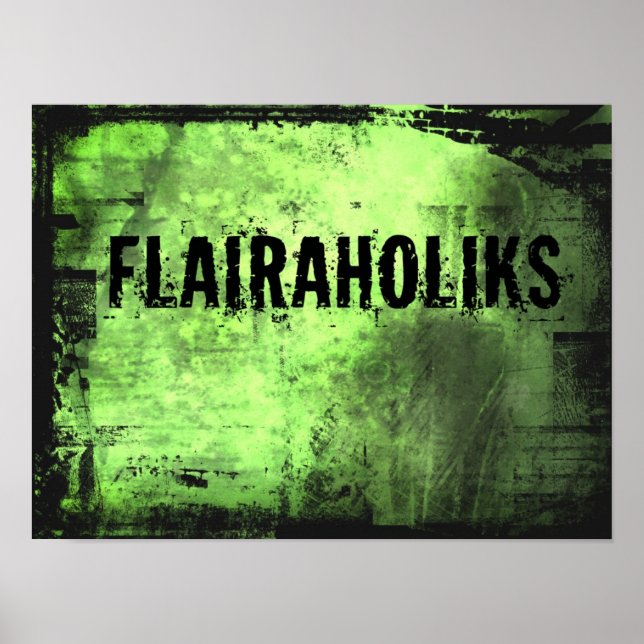 Flairaholiks Poster (Framsidan)