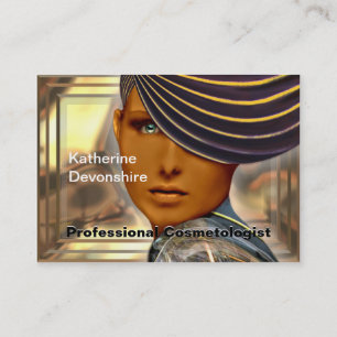 Flairnstar professionellCosmetologist Visitkort