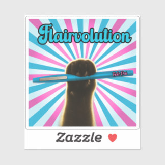 Flairvolution - Salems revolutionära lärare Stic Klistermärken