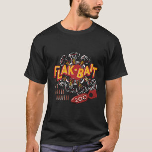 Flak-bete Min B-26 Marauder Ww2 Nose Flak-bete T Shirt