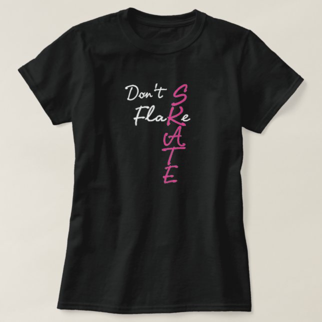 Flake Skate T-Shirt (Design framsida)