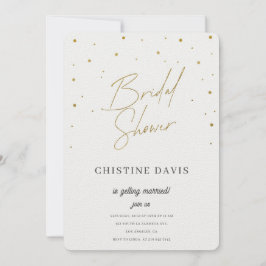 Flakes & Forever Bridal Shower Inbjudningar