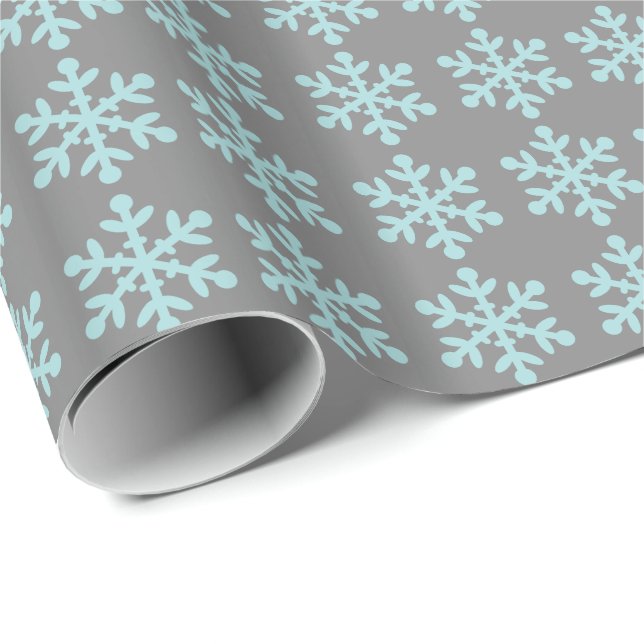 Flakes - Gift Wrapping Papper Roll FÄRG CHANGE Presentpapper (Rullad Hörn)