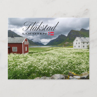 Flakstad auf den Lofoten Vykort