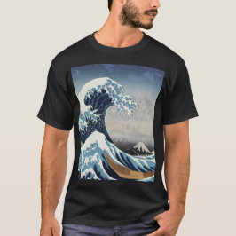 "Fläkt Anime Stil T-Shirt: inspirerad av Hokusai's T Shirt