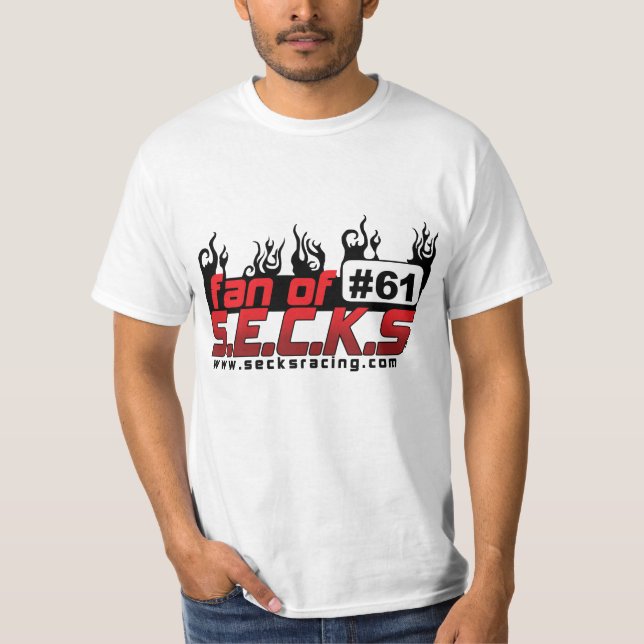 Fläkt av den Secks #61 T-tröja Tee Shirt (Framsida)