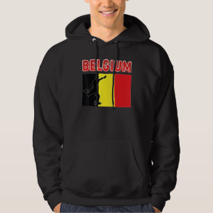 Fläkt Belgium National Team World Football Soccer Hoodie