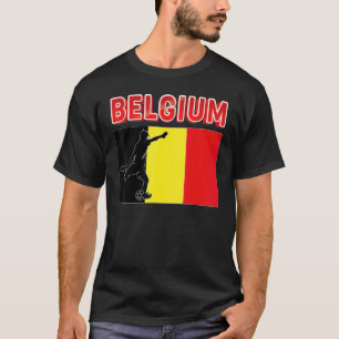 Fläkt Belgium National Team World Football Soccer  T Shirt