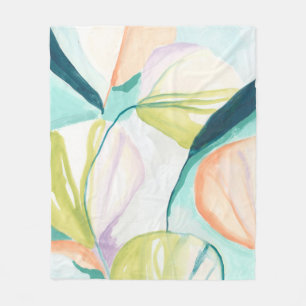 Fläkt Blommor IV Fleecefilt