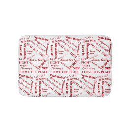 Fläkt Cheer Ord of Encouragement Badrumsmatta