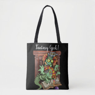 Fläkt Dragon "Fantasy Geek"! Tygkasse