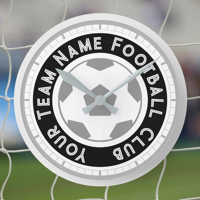 Fläkt eller fotbollssupportrar rund klocka (Skapare uppladdad)