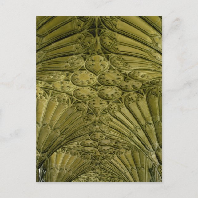 Fläkt i klostret vykort (Framsida)