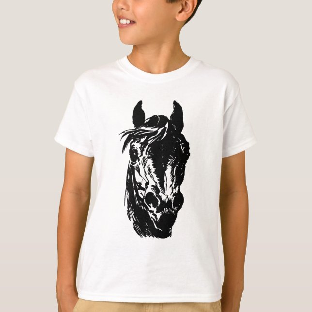 Fläkt Klubb Horse Head Tee (Framsida)