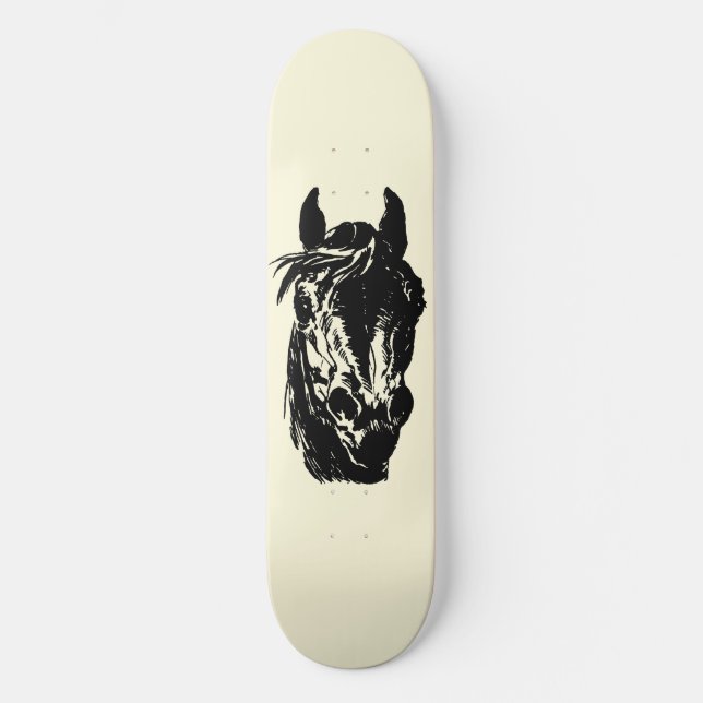 Fläkt Klubb Horse Skateboard Bräda 20 Cm (Framsida)
