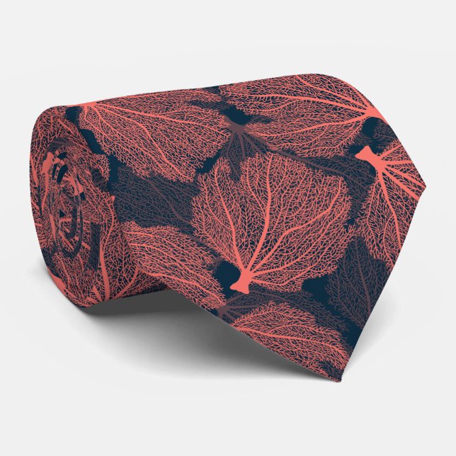 Fläkt levande colral slips (Rullad)