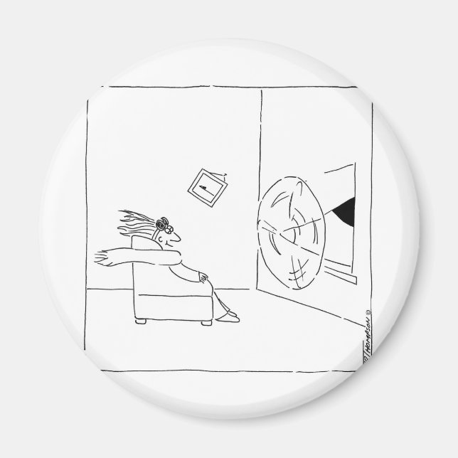 fläkt magnet (Framsidan)