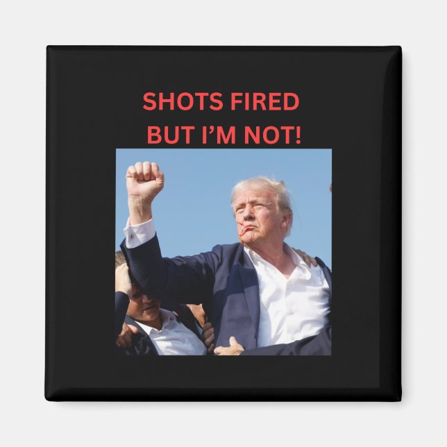 Fläkt! President Trump Magnet (Framsidan)