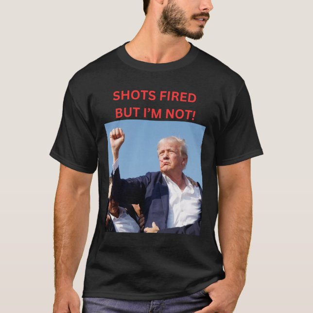 Fläkt! President Trump T Shirt (Framsida)