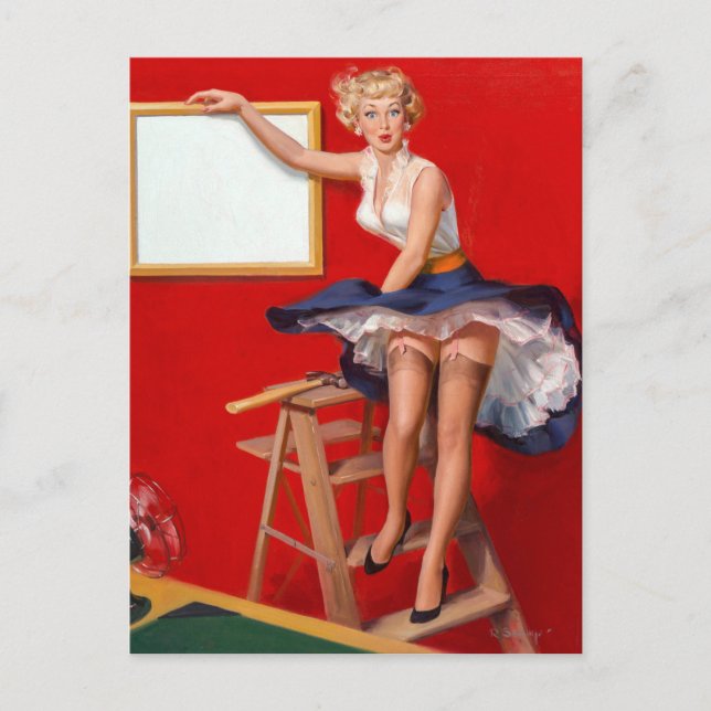 Fläkt-stift upp vykort (Framsida)