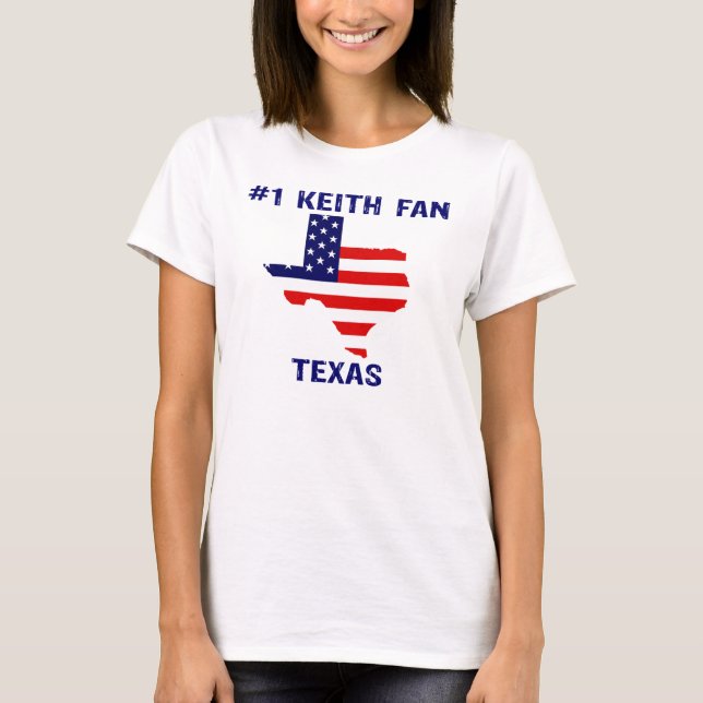 FLÄKT TEXAS FÖR #1 KEITH T-SHIRT (Framsida)