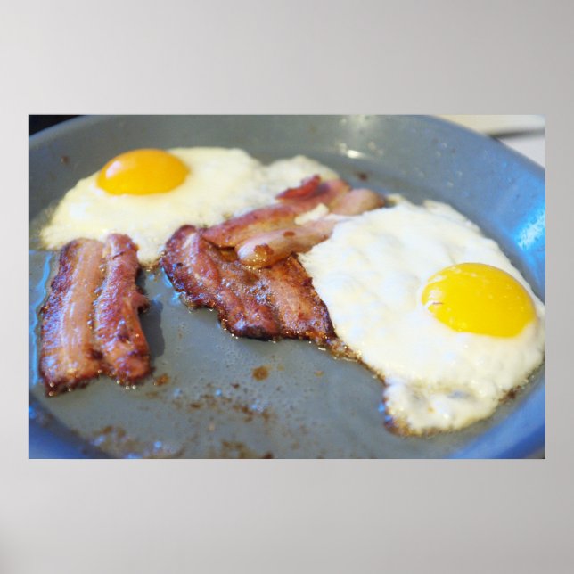 Fläkta ägg poster (Framsidan)