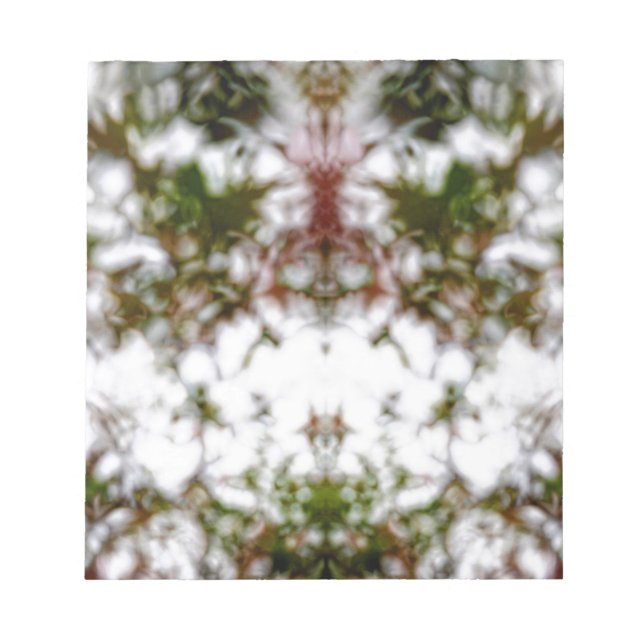 Fläktad kaleidoskop mönster anteckningsblock (Framsida)