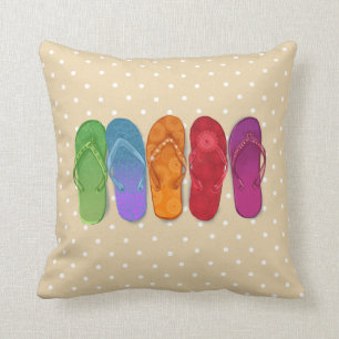 Fläktad sandal Fläktflops-stranden party Kudde