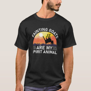 Fläktande getter är mitt andliga djur t shirt