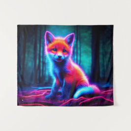 Fläktande ljussken med bioluminiscens aura